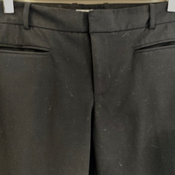 GAP Black Slim Cropped Pants EUC - Picture 3 of 4